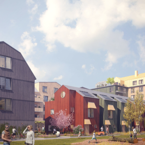 Trähem Väsjö torg